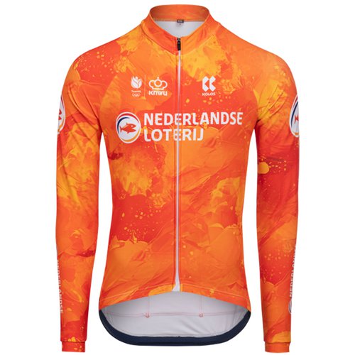 Kalas NIEDERLÄNDISCHE NATIONAL- MANNSCHAFT 2025 Langarmtrikot, für Herren