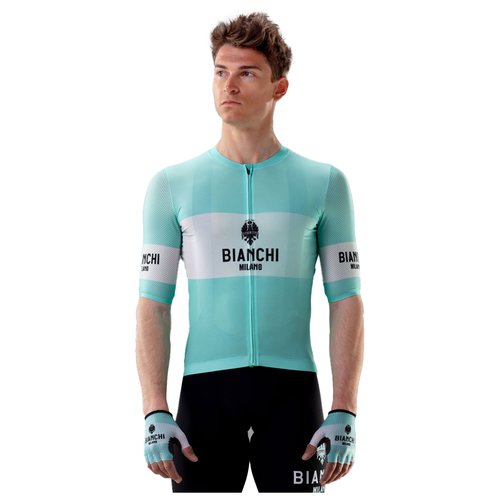 Bianchi Milano Remastered Kurzarmtrikot, für Herren