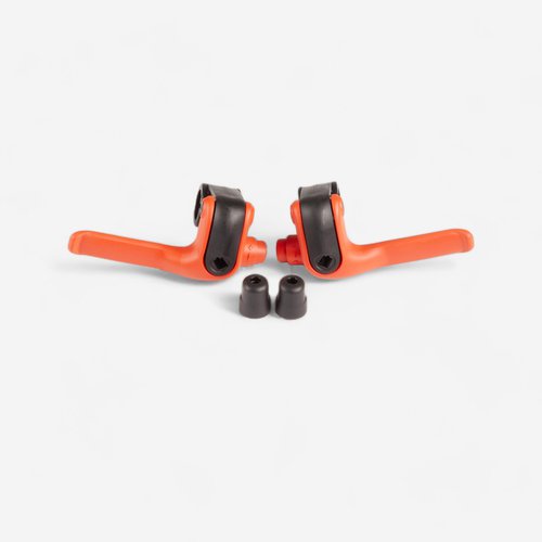 Btwin Bremshebel StopEasy V-Brake rot