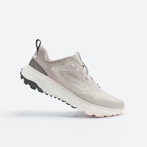 Kalenji Laufschuhe Trailrunning Damen - JF 190 Grip beige/rosa