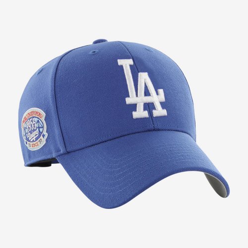 47 Brand Casquette de Baseball Adulte - 47 Brand LA World Series 1955 bleu