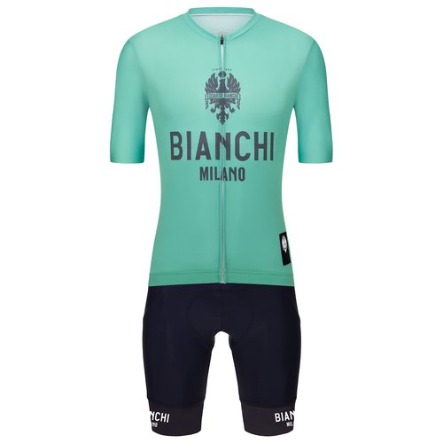 Bianchi Milano Set (Radtrikot + Radhose) BIANCHI MILANO Classic Set (2 Teile), für