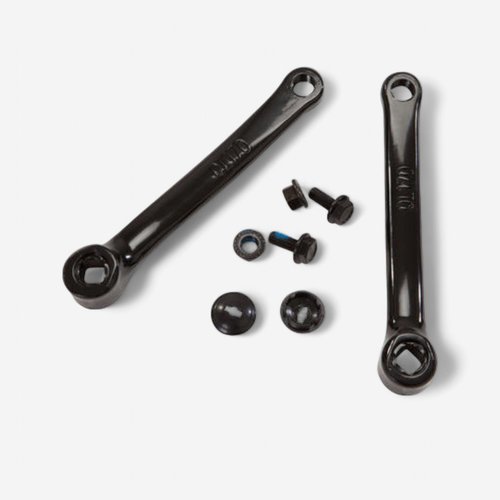 Domyos Kurbelset 155 mm - schwarz