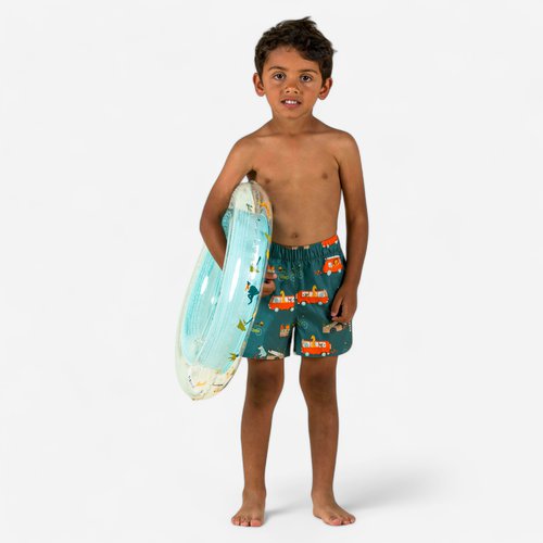 Nabaiji Schwimmshorts Baby/Kinder - Van dunkelgrün