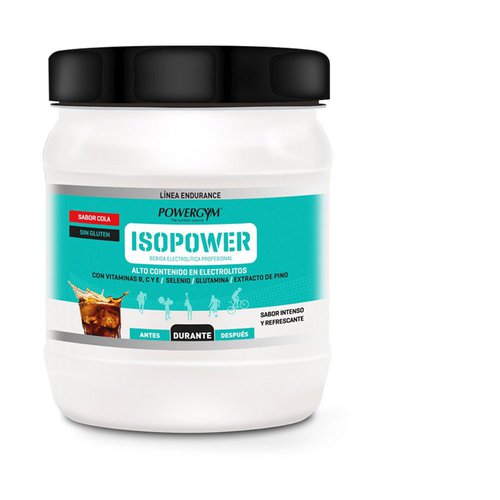 Powergym Isopower 600 G Cola Powder Weiß