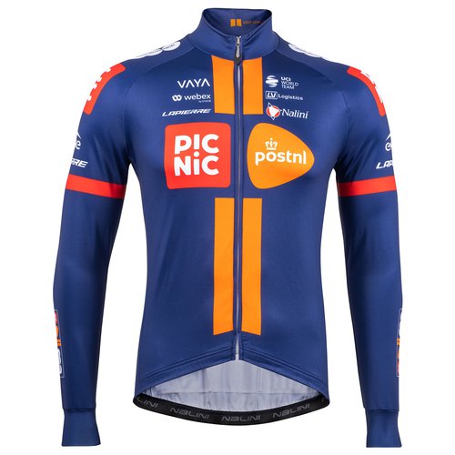 Nalini Picnic PostNL 2025 Langarmtrikot, für Herren