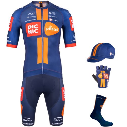 Nalini Picnic PostNL Race 2025 Maxi-Set (5 Teile), für Herren, Fahrradbekleidung