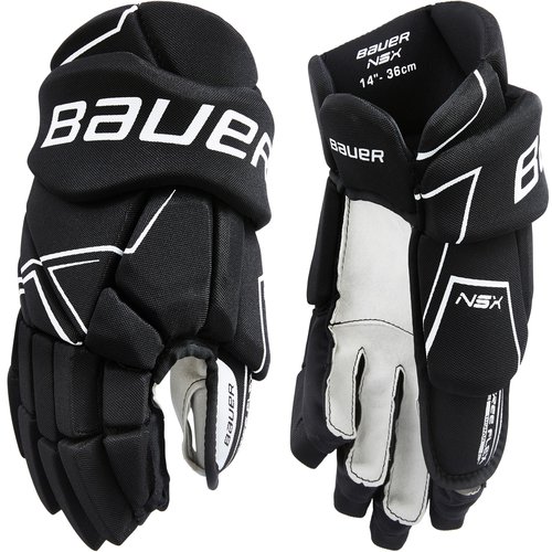 Bauer Gebraucht - Eishockey-Handschuhe NSX S18 Erwachsene - SEHR GUT
