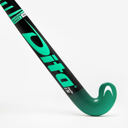 Dita Hockeyschläger Jugendliche 30% Carbon Mid Bow - Compotec C30 grün