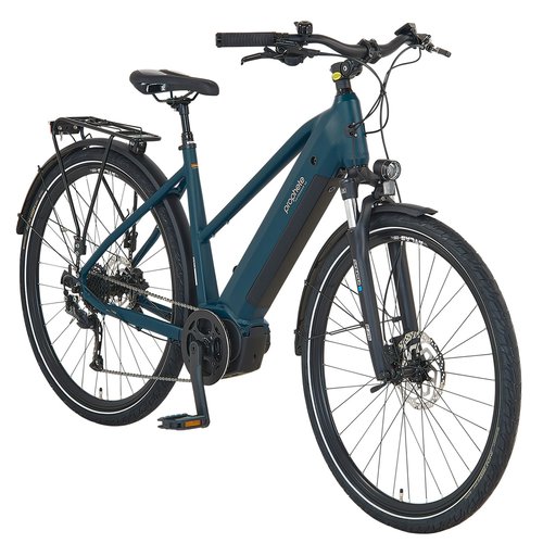 Prophete Trekking E-Bike Entdecker 3.0 Damen Perlnachtblau 28 Zoll