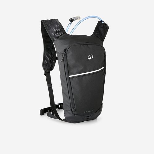 Rockrider Fahrrad Trinkrucksack MTB 4 L / 1 L schwarz