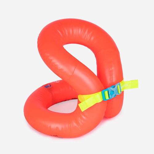 Nabaiji Gebraucht - Nacken-Schwimmweste aufblasbar Kinder 19–30 kg orange - GUT