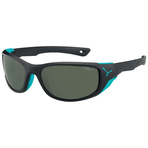 Cebe Jorasses M Mirrored Polarized Sunglasses Schwarz 1500 Grey Polarized AF Flash MirrorCAT3