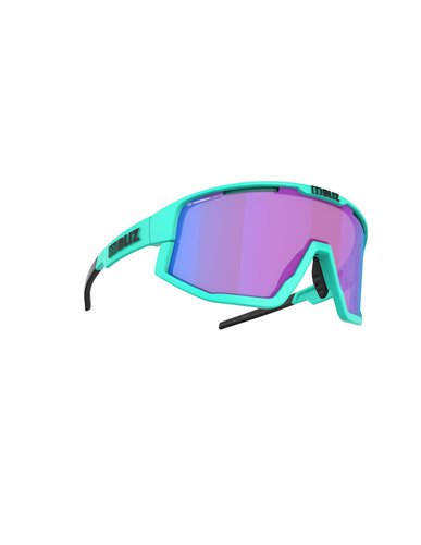 Bliz Fusion - Nanon  Nordic Light,turquoise frame, begonia with blue multi lens. Brillenfassung - Sportbrillen,