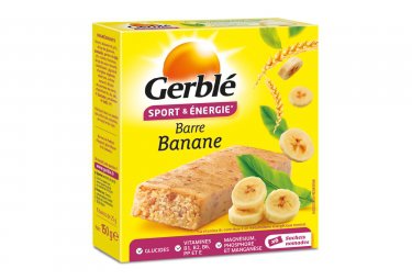 Gerblé gerble sport banana energy bar  6 stuck