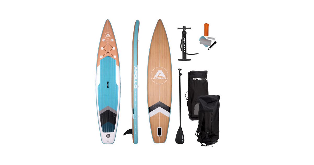 AEORPEW Aufblasbares Paddle Board - 335cm SUP Board Komplettset