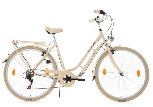 KS Cycling KS Cycling Damenfahrrad Cityrad 6-Gänge Casino 28 Zoll, Beige
