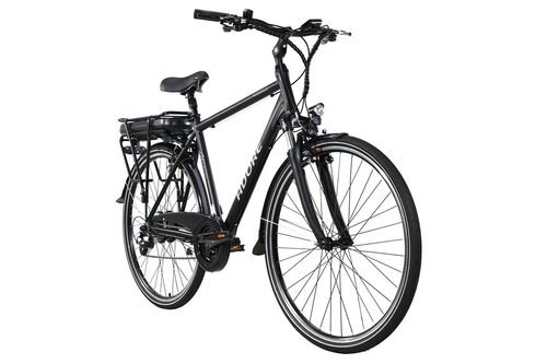 adore Pedelec E-Bike Herren Cityrad 28'' Adore Marseille schwarz, Schwarz