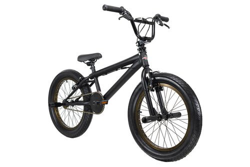 KS Cycling KS Cycling BMX Freestyle 20'' Fatt schwarz-bronze, Schwarz