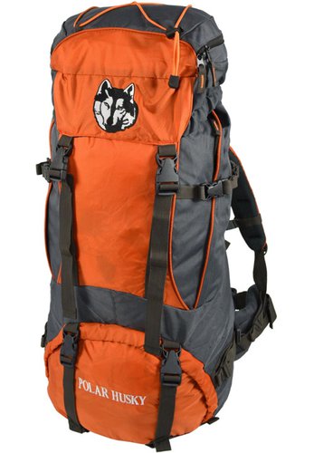 Polar Husky Polar Husky Trekkingrucksack 65 l Bobo, Orange/Anthrazit