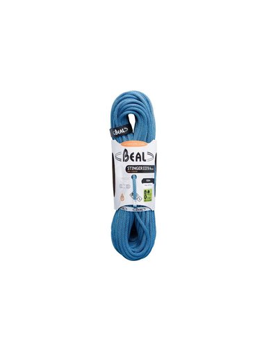Beal Kletterseil Stinger III 9,4 mm - Unicore - Dry Cover - 80 Meter- Blue Seildurchmesser - 9.1 - 9.5 mm, Seilvariante - Einfachseil, Seilfarbe - Blau, Seillänge - 80 m,