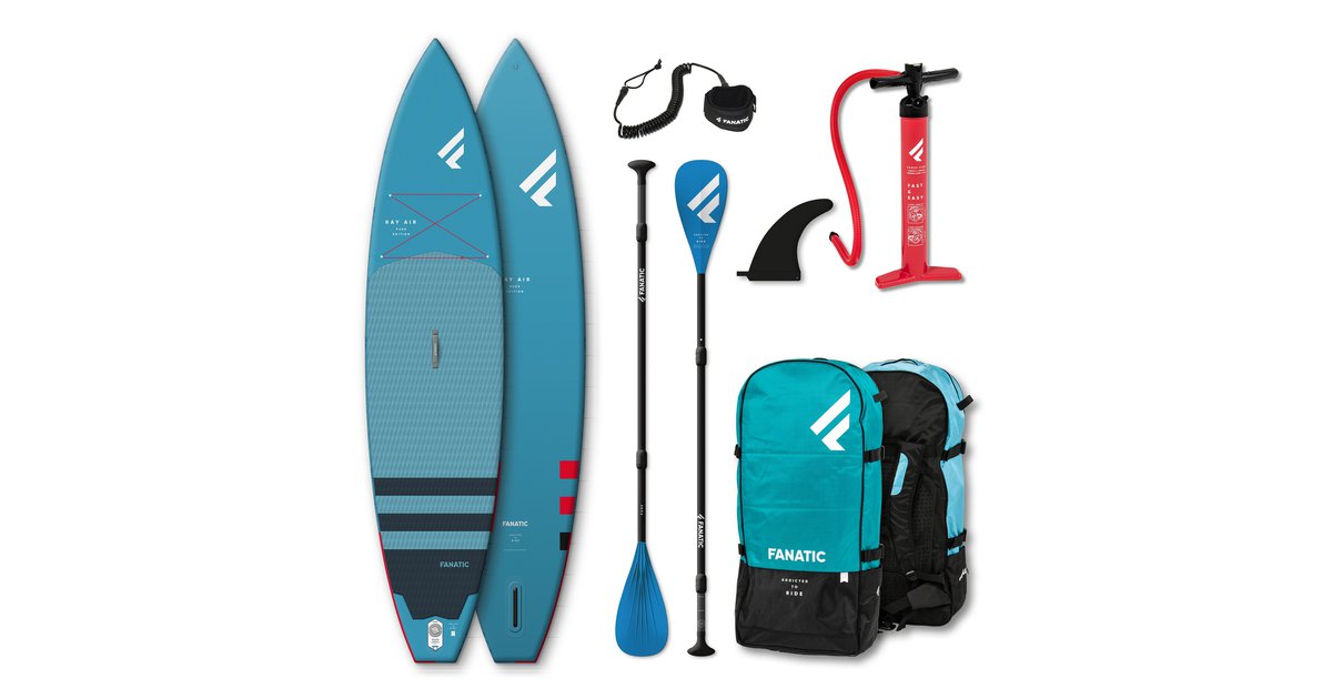 FANATIC iSUP Package Ray Air 12'6"x32" SUP Sets
