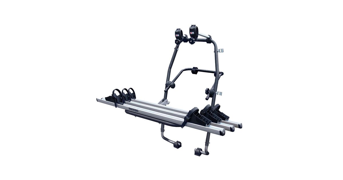 Menabo Stand Up Bike Rack For 3 Bikes SchwarzSilber 3 Bikes