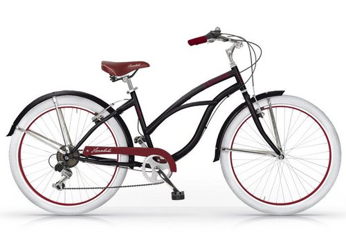 Mbm Cruiser Honolulu Woman, Mod. 125, 6 Gang Shimano Tourney Schaltwerk, Kettenschaltung