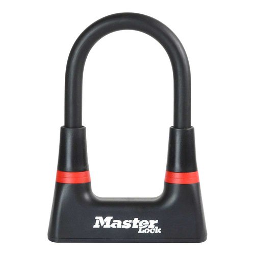 Master Lock With Key U-lock Schwarz 150 x 80 x 14 mm