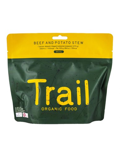 Trail Organic Food Trail Outdoor Food, Beef and potato Stew Fertiggerichte - Vegane Gerichte,