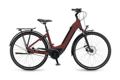Winora Tria N8 eco Wave Unisex Pedelec E-Bike Trekking Fahrrad rost rot 2024 51cm  E-Trekkingbikes