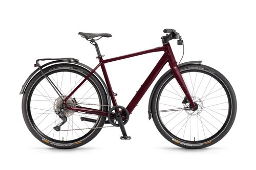 Winora eFlitzer 27.5  Pedelec E-Bike City Fahrrad rot 2024 50cm  E-Citybikes