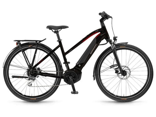 Winora Yucatan 9 Damen Pedelec E-Bike Trekking Fahrrad schwarz 2021 48 cm  E-Trekkingbikes