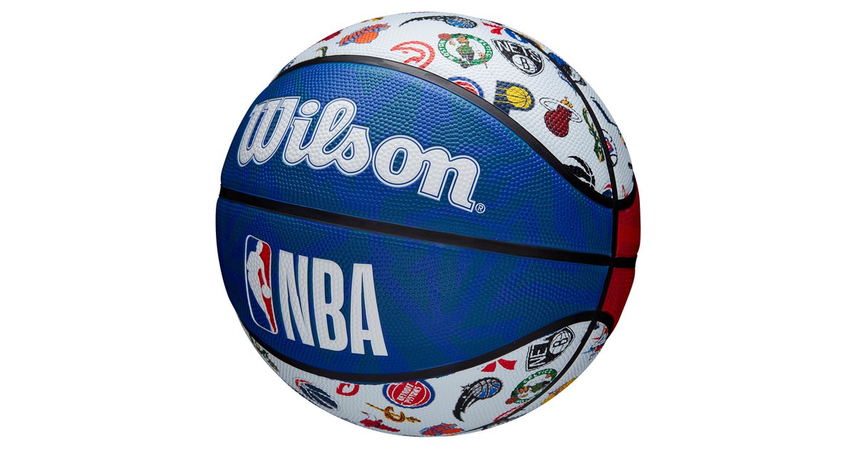 Wilson NBA ALL TEAM BSKT RWB Basketball