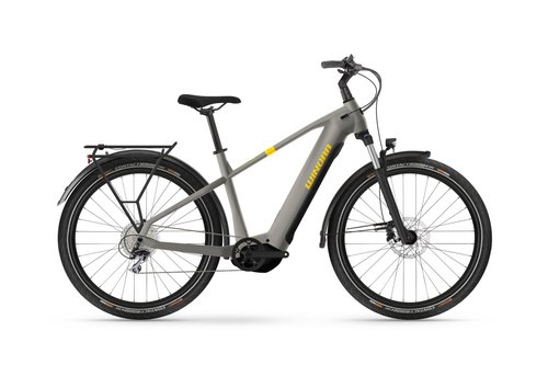 Winora Yucatan X8 27.5  Pedelec E-Bike Trekking Fahrrad matt grau 2024 60 cm  E-Trekkingbikes