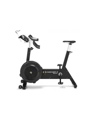 Concept2 BikeErg, Ergometer, Leistungsmonitor PM5, Luftwiderstand, Indoor-Cycling, Smartphone  Tablet-Halter, für Radsportler