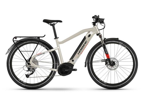 Haibike Trekking 4 27.5  Pedelec E-Bike Trekking Fahrrad beige 2022 64cm  XXL  E-Bikes