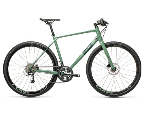 Cube SL Road Pro - Fitness Bike 2021 | greygreen n green - " 56 cm"