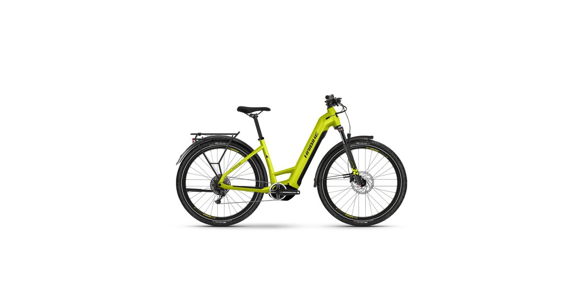 VTT Haibike Trekking 5 Low 2025 - 27.5", 11 Vitesses, Moteur Yamaha PW-S2, Batterie 720Wh, Jaune/noir - Parfait Pour Le Trekking