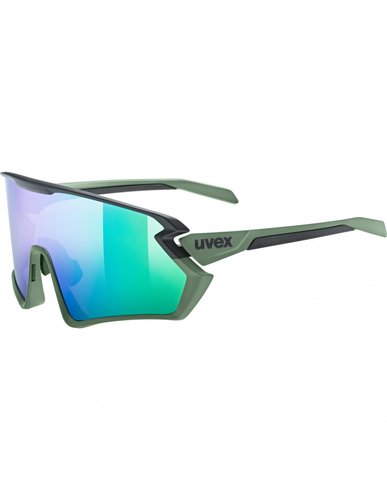 Uvex Sportstyle 231 2.0, moss green-black, lens supravision mir. green Cat. 3