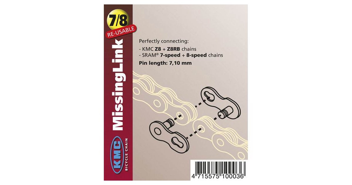 KMC Conector 8s Link Rot 7.1 mm