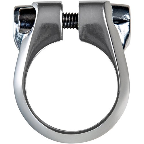 Pentagon Sports Elektra Sattelklemme mit Gepäckträger Aufnahme Sattelstützenklemme Fahrrad 31,8 mm 28,6 mm Sattelrohrschelle Sattelschelle