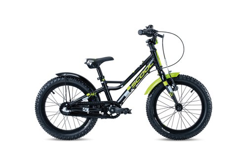 S'cool S’Cool faXe 16-3S Nexus Black/Lime 16"
