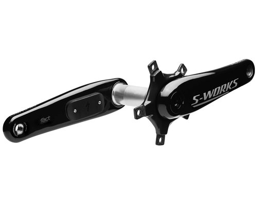 Specialized S-Works Power Cranks Carbon Rennrad Kurbel | gloss tarmac black - " 172.5 mm"