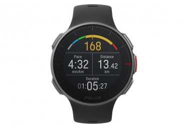 Polar vantage v gps uhr schwarz