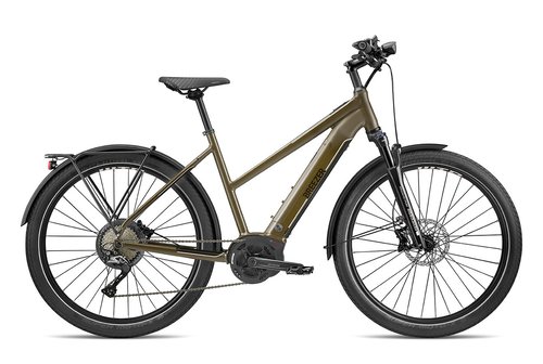 Breezer Powerwolf Evo 2.1 SM+ ST 2022 E-Bike 27,5 Zoll 175 - 185 cm Pedelec Trekking Elektrofahrrad 11 Gang 650B Trekkingrad SUV Bike mit Bosch Mittelmotor