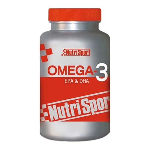 Nutrisport Omega 3 100 Units Neutral Flavour Rot,Grau