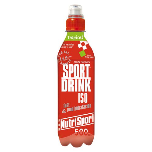 Nutrisport Sport Drink Iso 500ml 1 Unit Tropical Isotonic Drink Rot