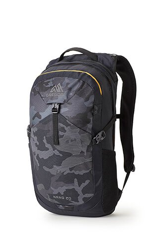 Gregory NANO 20 - BLACK WOODLAND CAMO