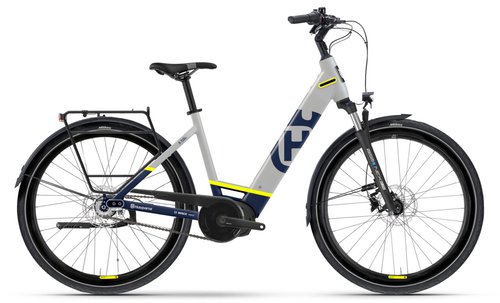 Husqvarna Grand Towner 5 FW 28  Wave Unisex Pedelec E-Bike City Fahrrad weißblau 2024 52 cm XL  E-Citybikes